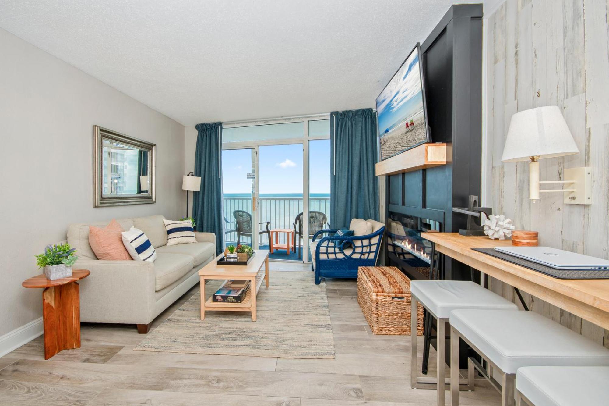 Sea Breeze Lägenhet Myrtle Beach Exteriör bild